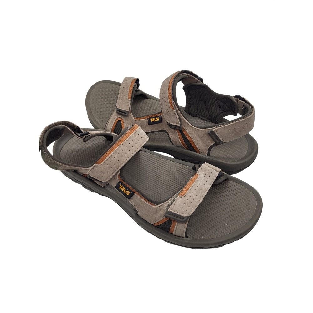 Teva Katavi 2 Sandals Mens 14 Brown Suede Sport Hiking Outdoor Adjustable